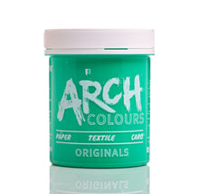 Load image into Gallery viewer, mint green water-based screen printing ink  for fabric textile paper and card  the best professional ink | arch colours 
