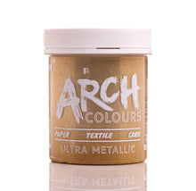Load image into Gallery viewer, Gold Metallic screen printing ink | Arch Colours  
