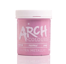 Load image into Gallery viewer, Pink Metallic screen printing ink | Arch Colours  
