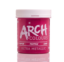 Load image into Gallery viewer, Red Metallic screen printing ink | Arch Colours  
