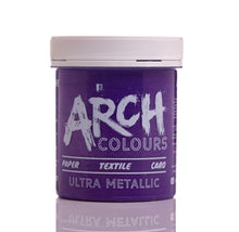 Load image into Gallery viewer, Purple Metallic screen printing ink | Arch Colours  
