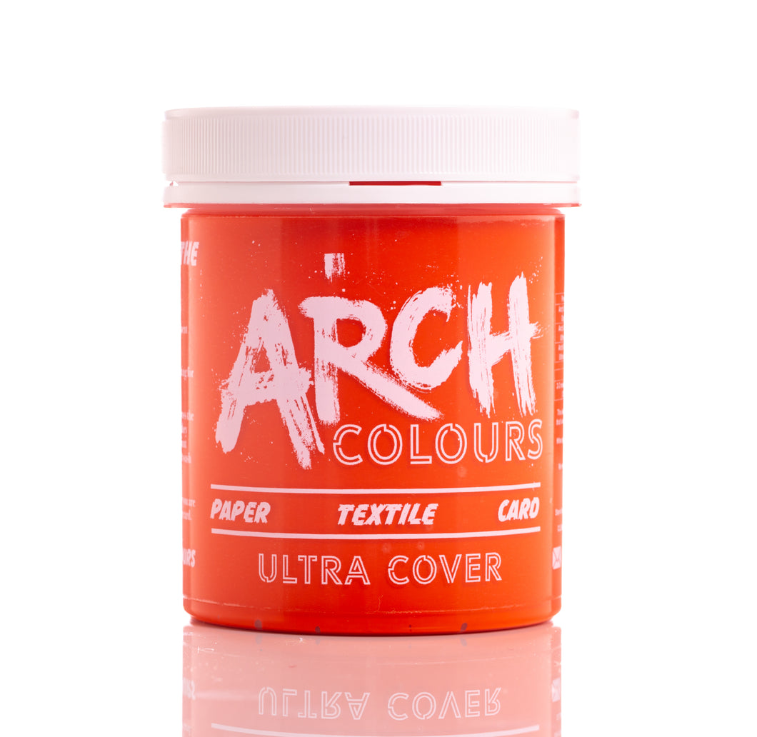 Orange opaque screen printing ink | Arch Colours - ultra cover
